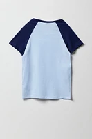 Girls Cinnamoroll Graphic Raglan T-Shirt