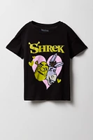 T-shirt Ã  imprimÃ© Shrek pour fille