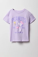 T-shirt à imprimé Peanuts Athletic Department pour fille