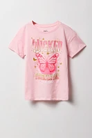 T-shirt Ã  imprimÃ© Wicked Perfectly Pink pour fille