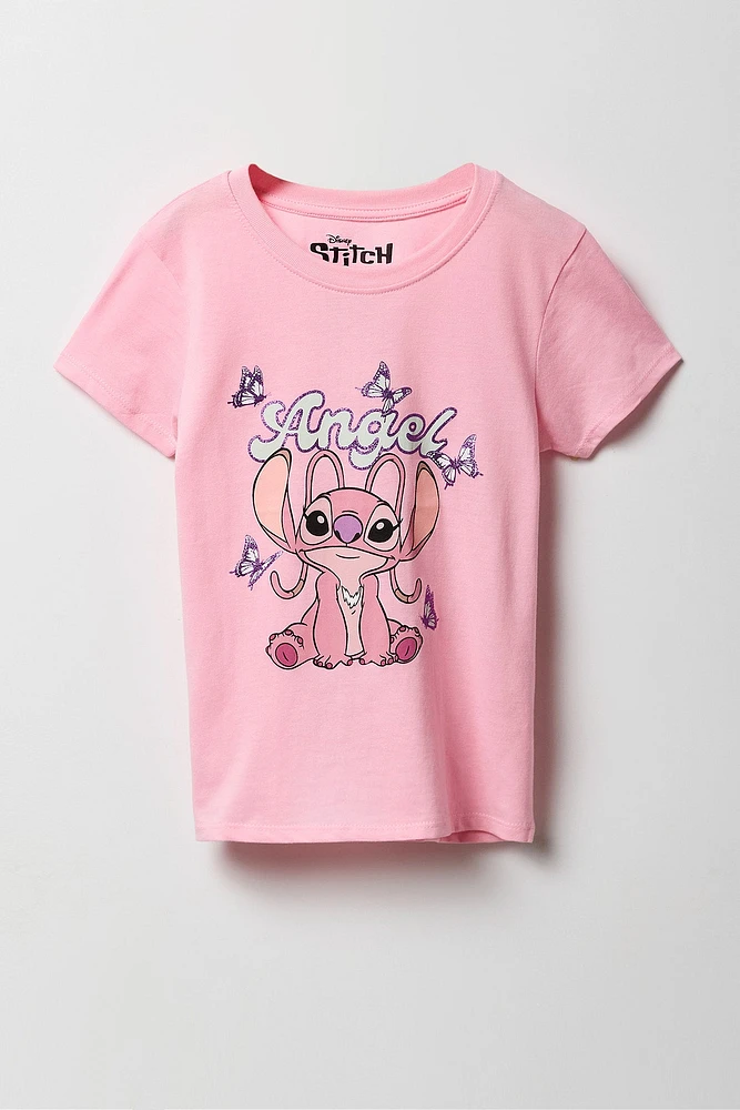 T-shirt Ã  imprimÃ© Angel pour filles