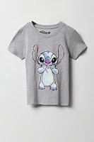 T-shirt Ã  imprimÃ© Shocked Stitch pour filles