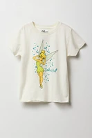 T-shirt à imprimé Tinkerbell pour fille