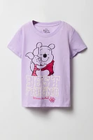 T-shirt à imprimé Pooh & Piglet pour fille