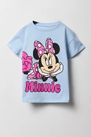 T-shirt Ã  imprimÃ© Minnie Mouse pour fille