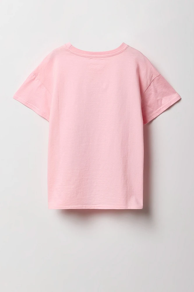 T-shirt à imprimé Marie pour fille