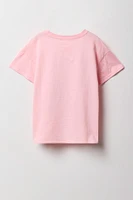 T-shirt à imprimé Marie pour fille