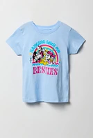 T-shirt à imprimé Mickey & Besties pour fille