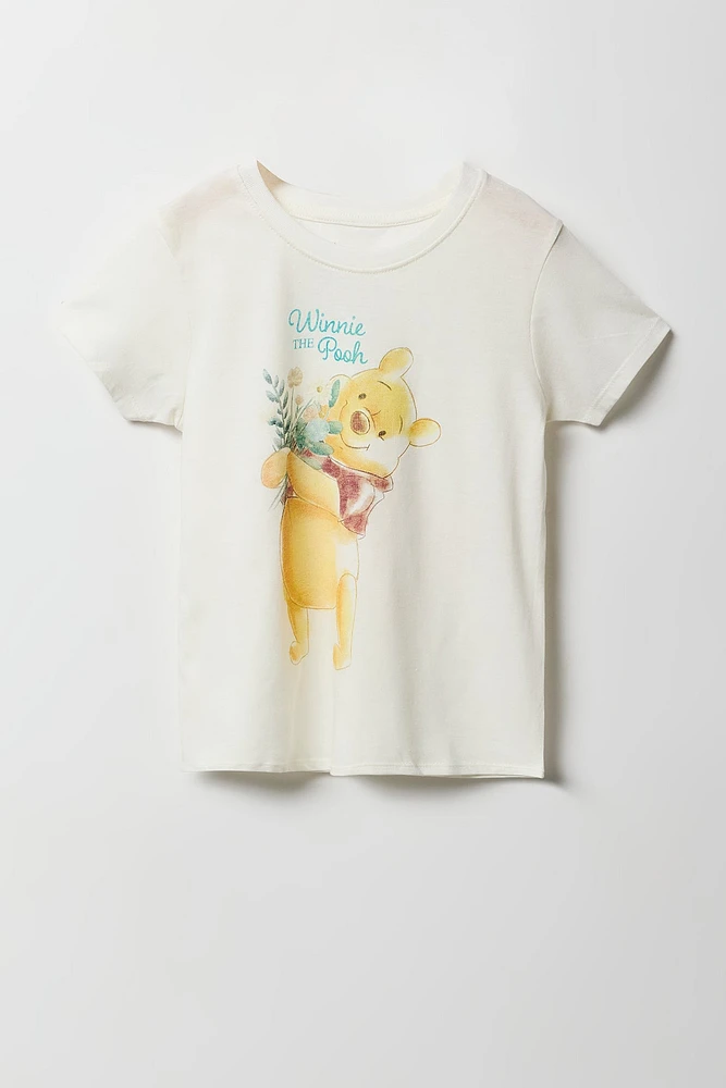 T-shirt Ã  imprimÃ© Pooh Bear pour fille