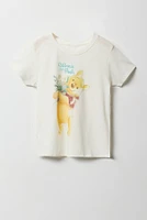 T-shirt Ã  imprimÃ© Pooh Bear pour fille