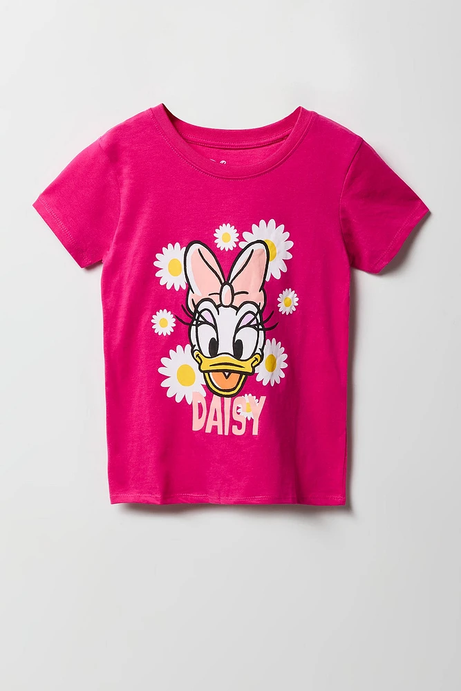 T-shirt à imprimé Daisy pour fille