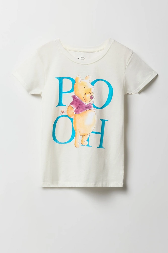 T-shirt Ã  imprimÃ© Winnie the Pooh pour fille