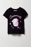 T-shirt Ã  imprimÃ© Cinnamoroll pour filles