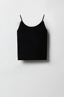 Girls Ribbed Bungee Cami