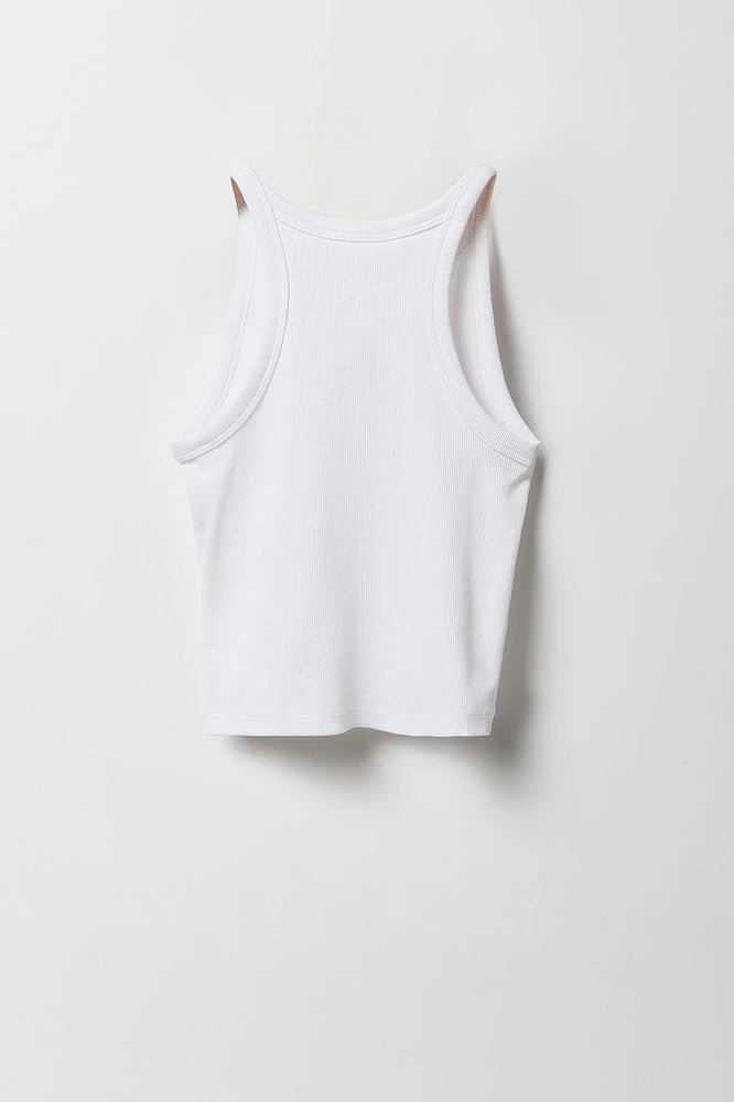 Camisole côtelée pour fille