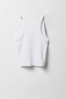 Camisole côtelée pour fille