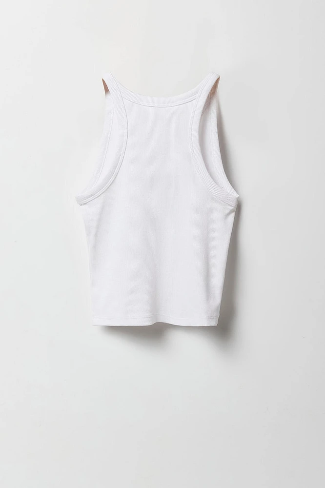 Camisole côtelée pour fille