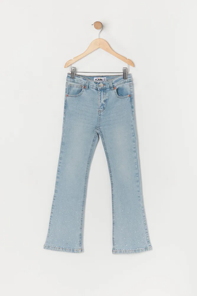 Austin High-Rise Dark Wash Flare Jean