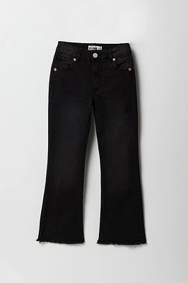 Girls Mid Rise Flare Jean