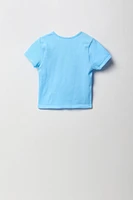 Girls Seamless Ribbed T-Shirt