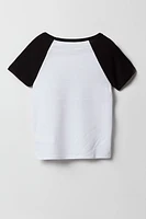 Girls City Graphic Raglan T-Shirt