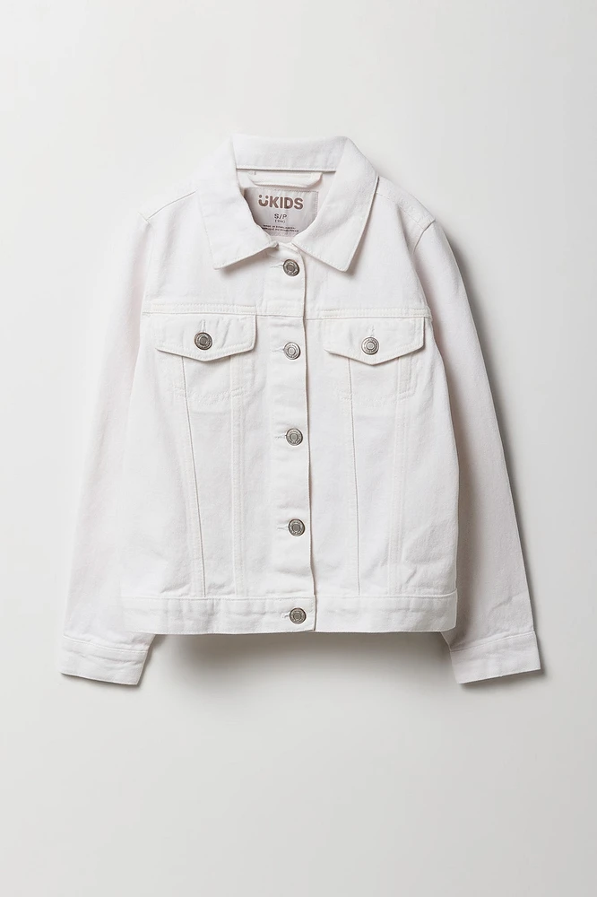 Blouson en denim pour filles