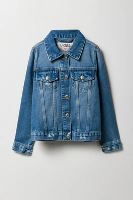 Blouson en denim pour filles