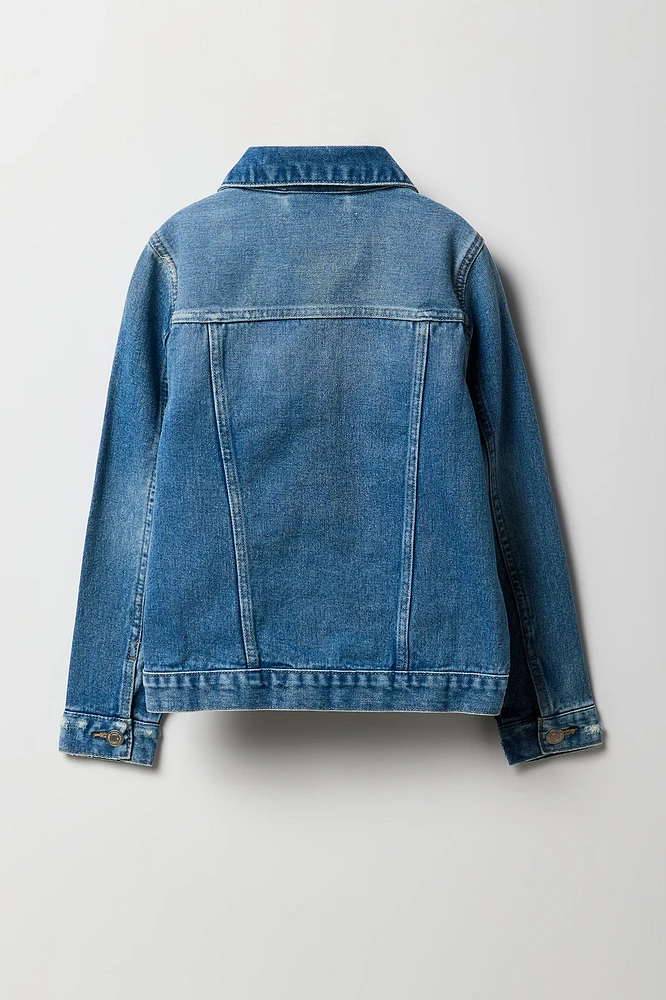 Blouson en denim pour filles