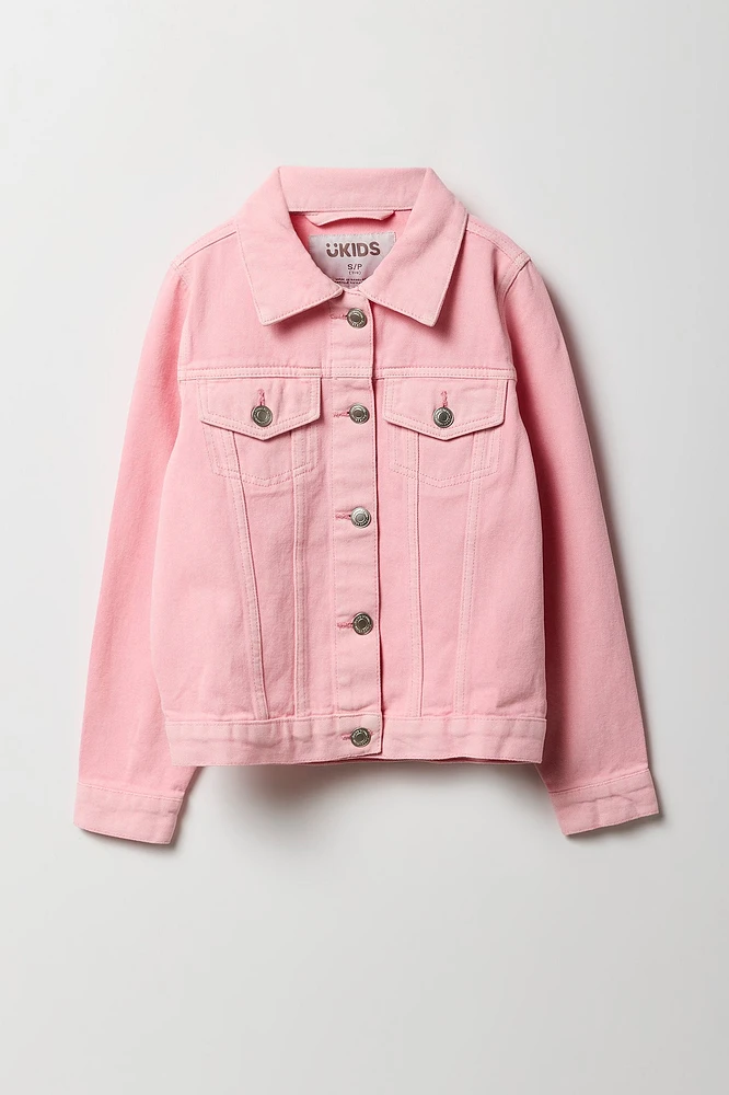 Blouson en denim pour filles