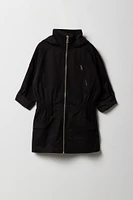 Girls Longline Anorak Jacket