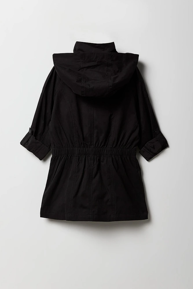 Anorak long pour filles