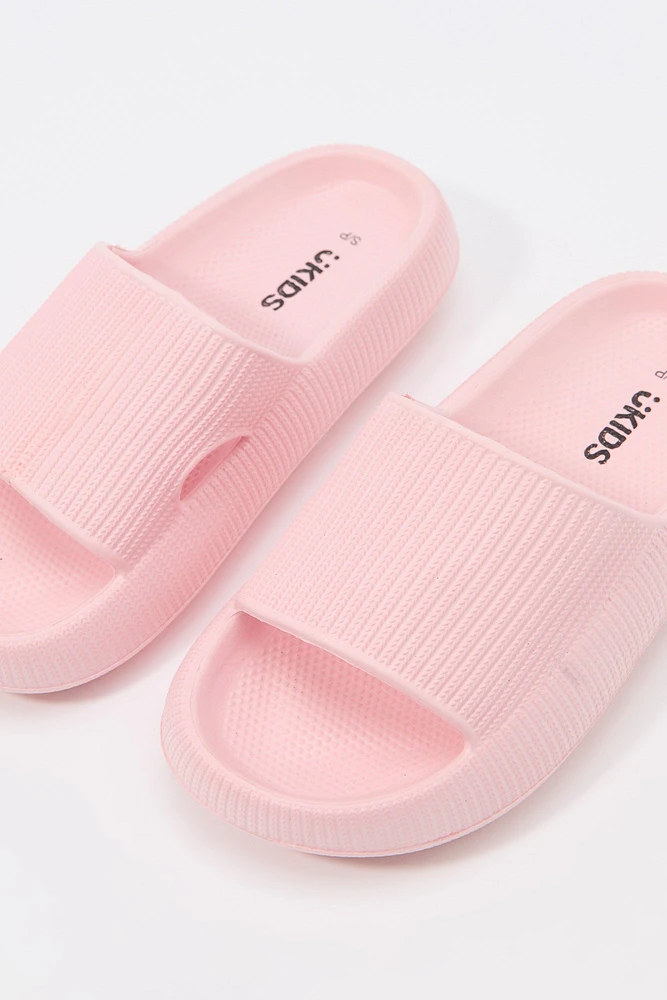 Mules en éponge pour fille