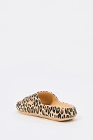 Girls Cheetah Print Sponge Slide