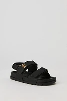 Girls Velcro Platform Sandal