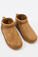 Bottillons doublés de similifourrure pour fille