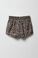 Short de baignade avec motif guépard pour fille