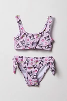 Maillot de bain deux piÃ¨ces avec boucle et imprimÃ© Hello Kitty & Friends pour filles