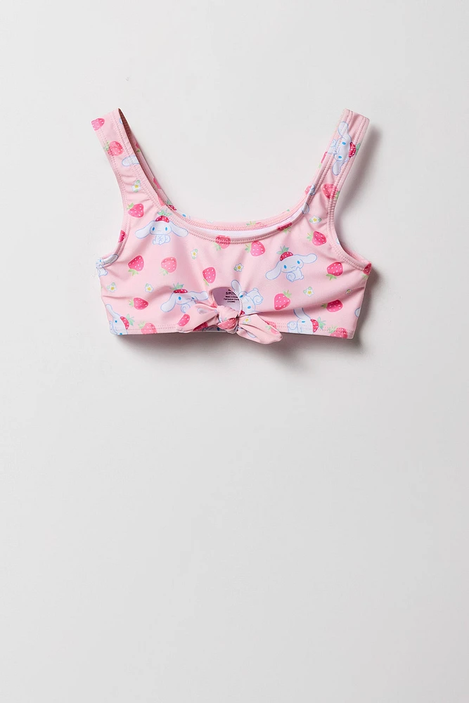 Maillot de bain deux pièces avec boucle et imprimé Hello Kitty & Friends pour filles