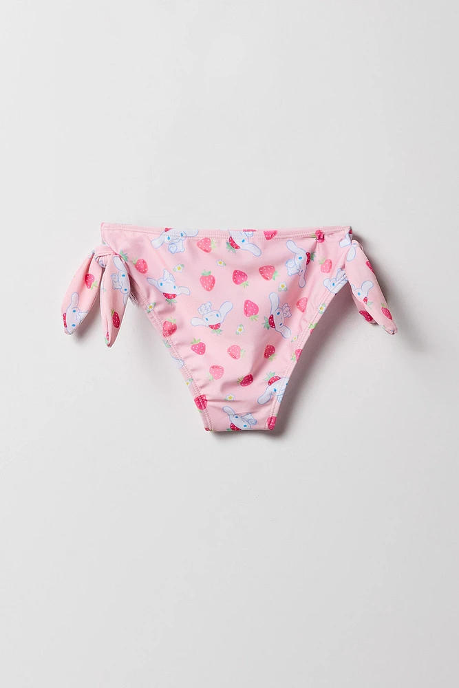 Maillot de bain deux pièces avec boucle et imprimé Hello Kitty & Friends pour filles