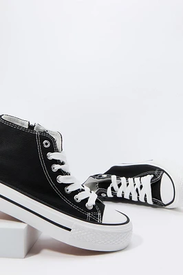 High Top Lace Up Sneaker