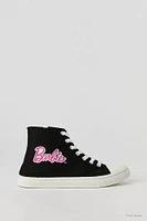 Espadrilles montantes lacées à imprimé Barbie™ pour fille