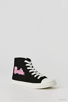 Espadrilles montantes lacées à imprimé Barbie™ pour fille
