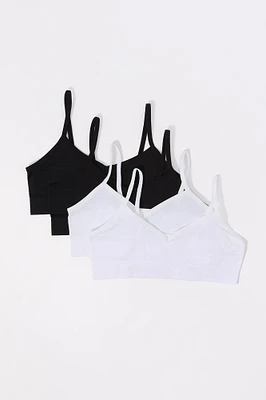 Bralette sans couture pour fille (Paquet de