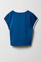 T-shirt Active avec liséré contrastant pour fille