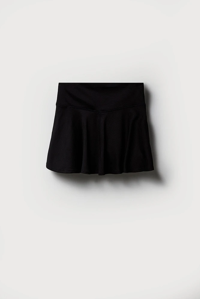 Jupe-short Active à jupe virevoltante pour fille