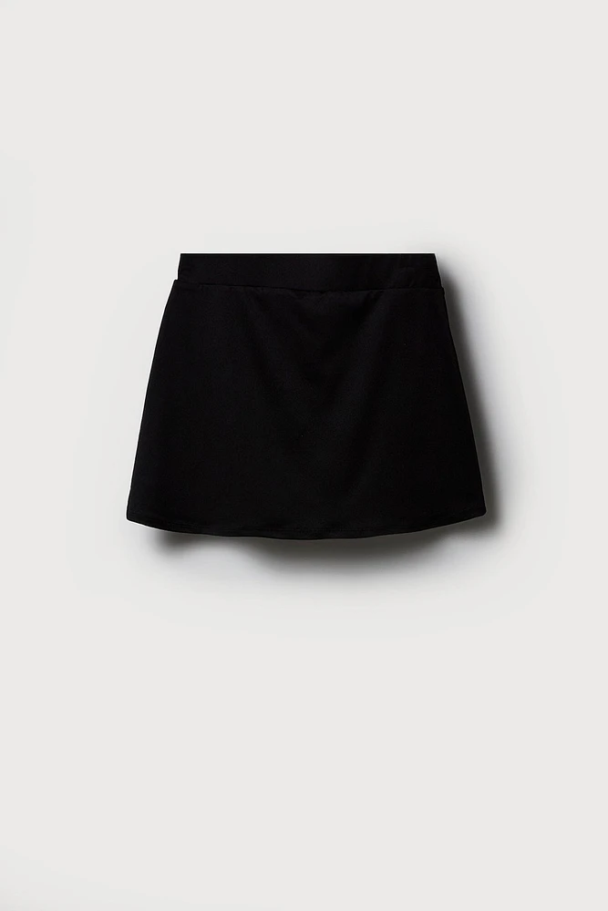 Jupe-short Active croisée pour fille