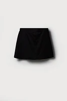 Jupe-short Active croisée pour fille