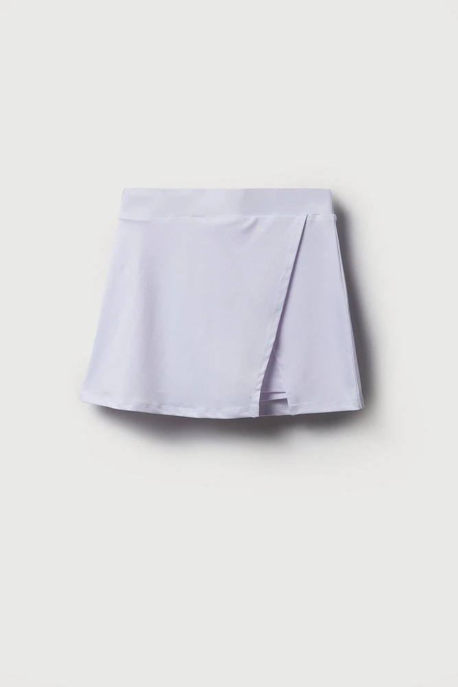 Jupe-short Active croisée pour fille