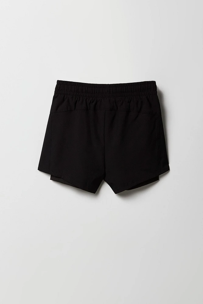 Girls Active Running Short