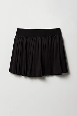 Jupe-short de tennis à plis pour filles